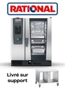 FOUR MIXTE RATIONAL ELECTRIQUE 10 NIVEAUX GN1/1 AVEC SUPPORT