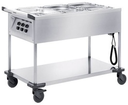 [CHBM3] CHARIOT BAIN MARIE 3 CUVES