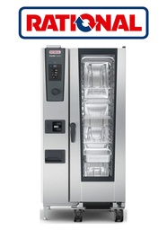 [CO20ER] FOUR MIXTE RATIONAL ELECTRIQUE 20 NIVEAUX GN1/1 AVEC CHARIOT